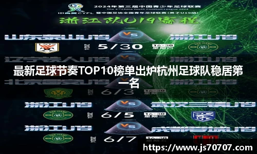 最新足球节奏TOP10榜单出炉杭州足球队稳居第一名