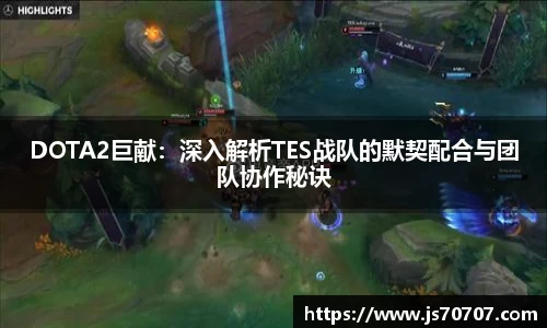 DOTA2巨献：深入解析TES战队的默契配合与团队协作秘诀